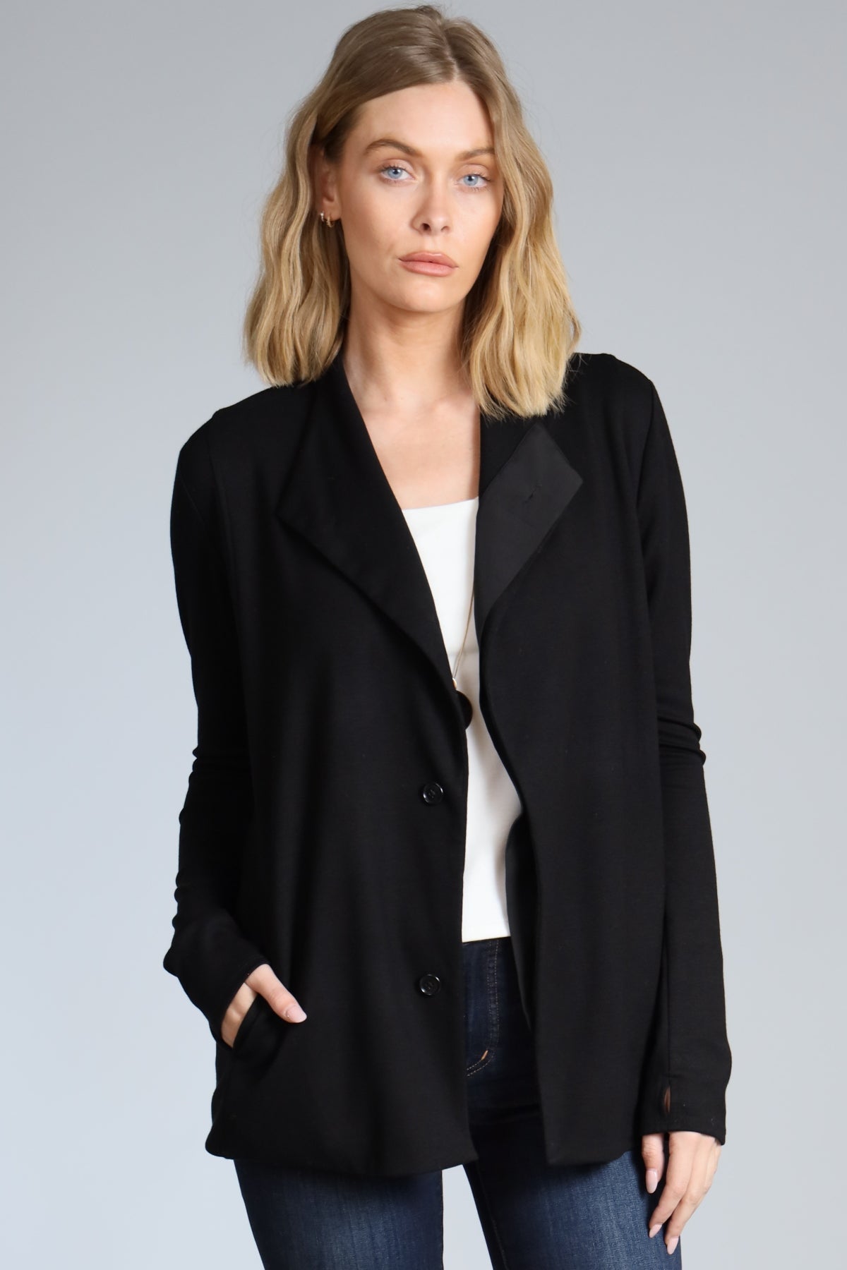 Luxe Ponte Cardigan