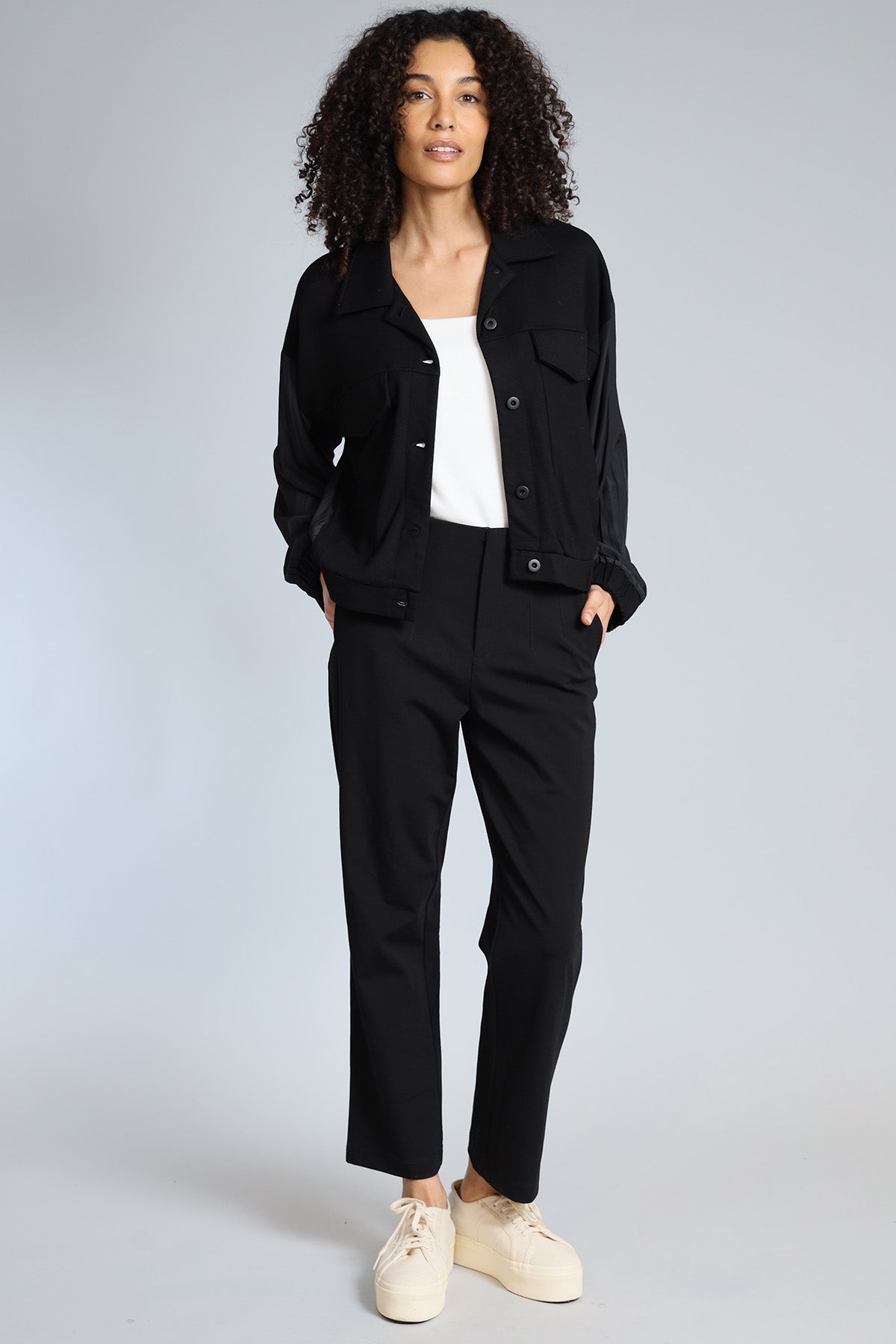 Slim-fit Ponte Pant