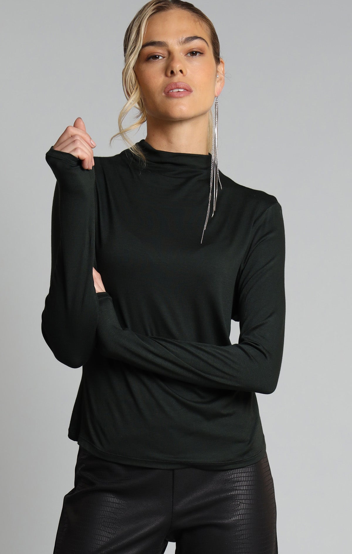 Drape Jersey Top